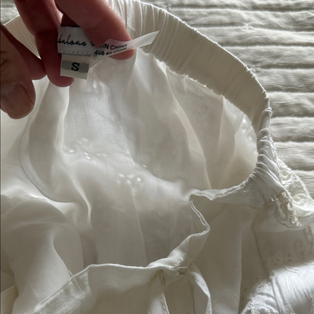 Young Fabulous & Broke White A-Line Skirt - Picture 3 of 3